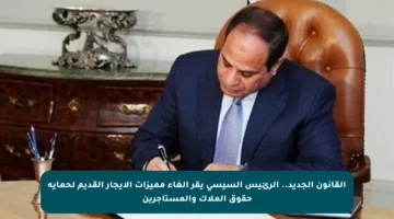 القانون الجديد.. الرئيس السيسي يقر إلغاء مميزات الإيجار القديم لحماية حقوق الملاك والمستأجرين